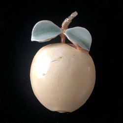 Vintage Enamel Brooch Pin