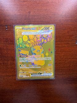 Pikachu Ex Pokémon Card (NM)
