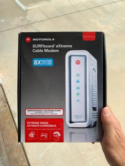 Motorola surfboard extreme cable modem