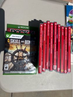 Nintendo Switch and Xbox Game Cases
