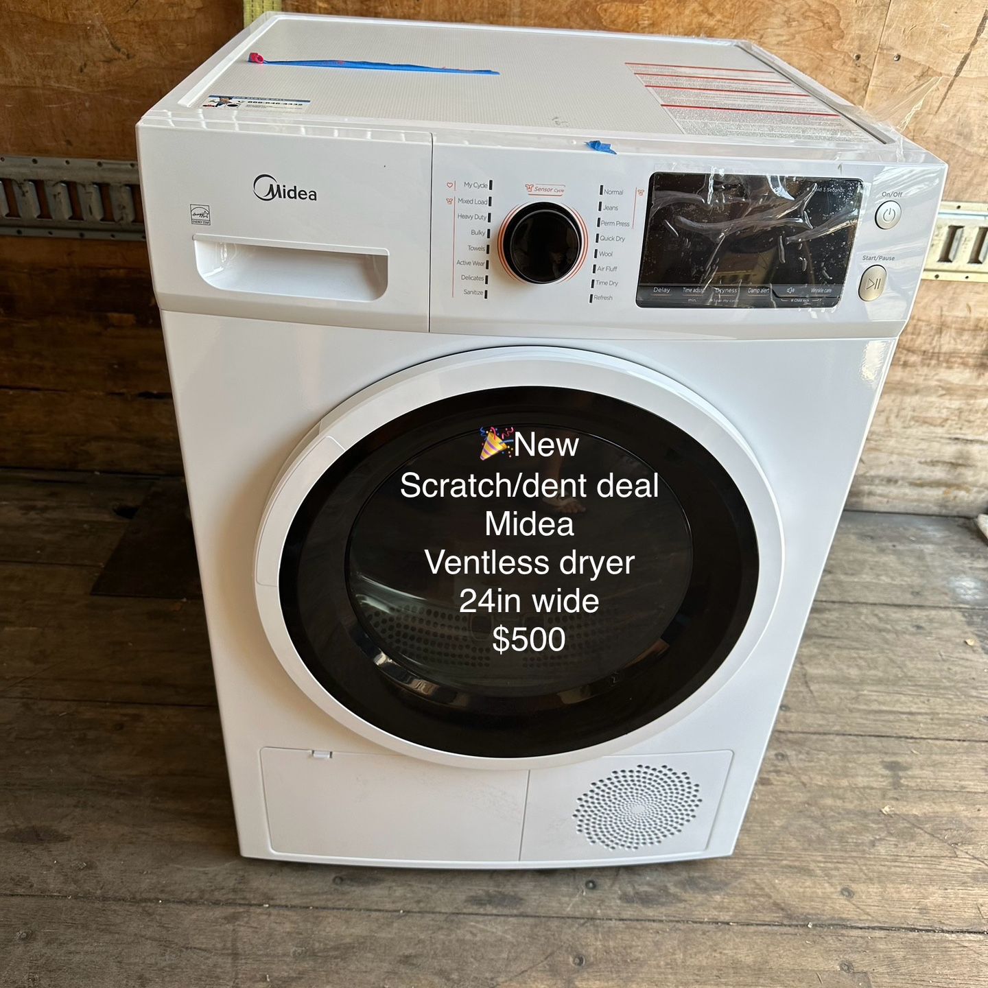 Midea Ventless Dryer 