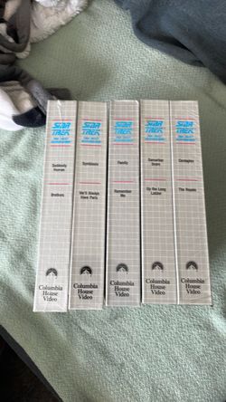 Star Trek sealed vhs tapes