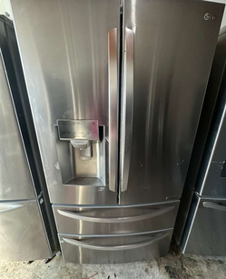 LG Stainless French Door Refrigerator w/ Dual Freezer Drawers