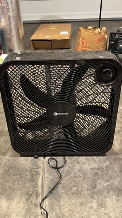 Utilitech 20” Box Fan – 3-Speed – Model FB50-16HB – $12 OBO