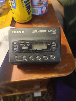 Sony Walkman Fm/am Avls