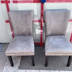 (2) Ashley Furniture Chairs