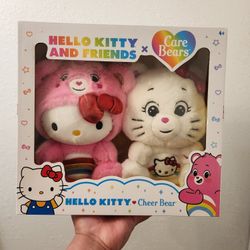 Hello Kitty And Care Bear Set