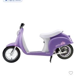 Electric Scooter Purple 