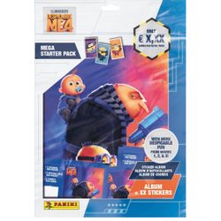 Panini Despicable Me 4 Mega Starter Pack, 1 Sticker Album + 25 Stickers,
