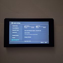 Nintendo Switch HAC-001(-01) 32GB Handheld Console Only with 128 GB Card