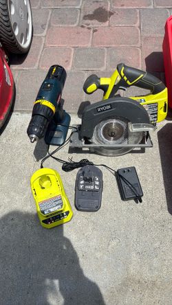 Ryobi small saw and driller