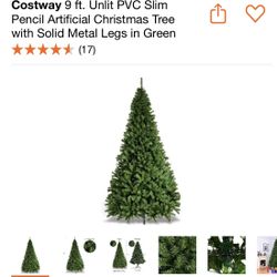 Brand New 9 Ft Artificial Christmas Tree