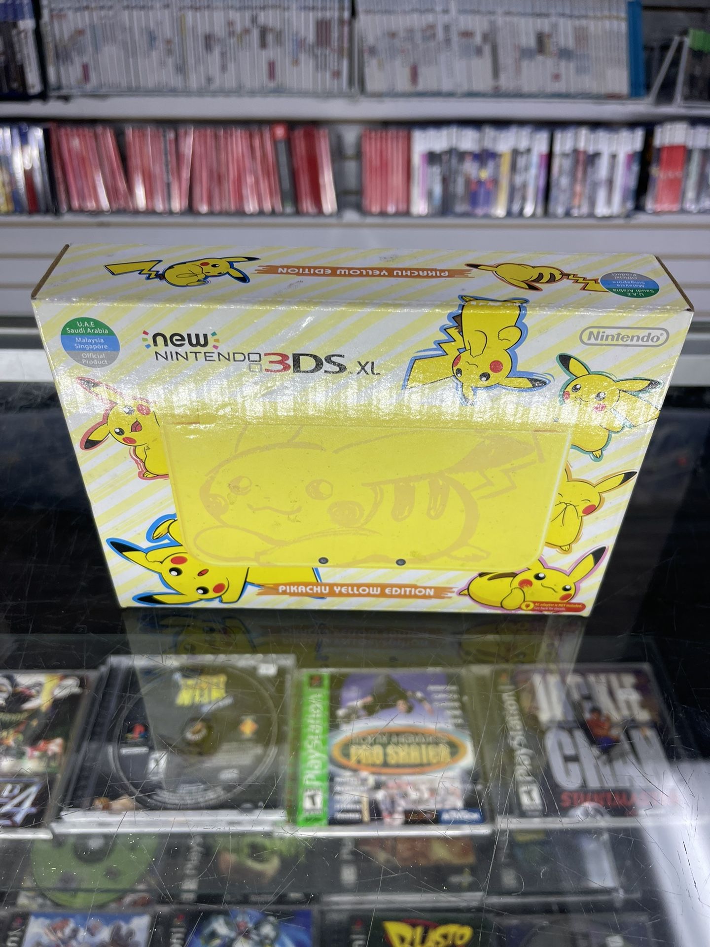 New Nintendo 3DS XL Pikachu Edition $550 Gamehogs 11am-7pm