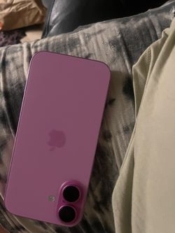 Pink iPhone 16