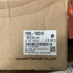 🆕 Hanwha Wisenet PNM-7002VD Dual IP Camera – Brand New