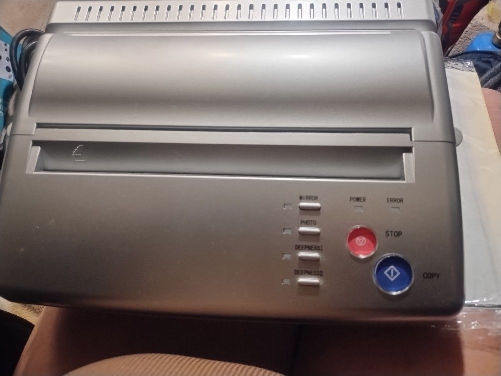 Tattoo Stencil Printer Inkless Carbon Copy