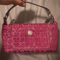 Vintage Pink Coach Bag