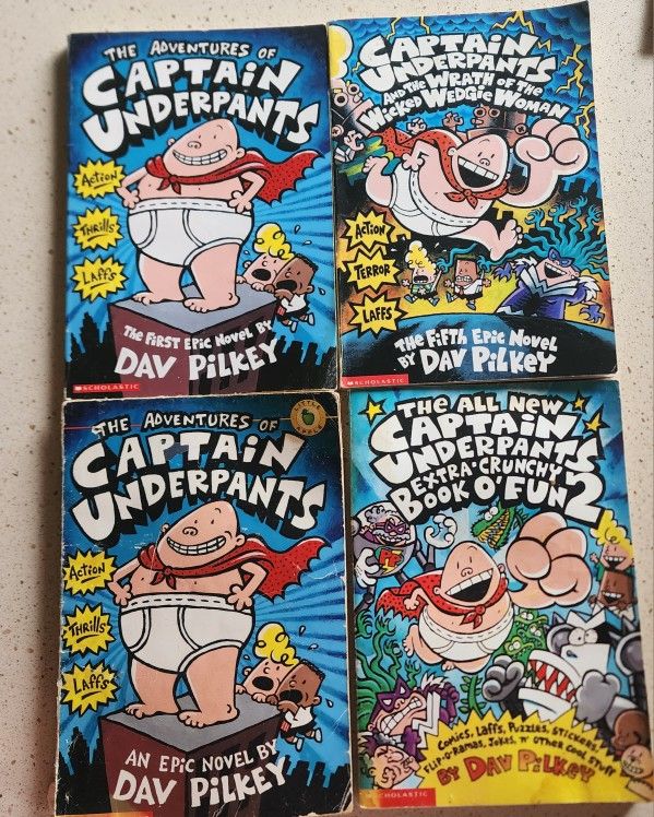 Captain Underpants Books