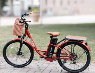 Red E-bike
