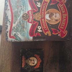 Jack Daniels Whiskey Glasses And Coasters 