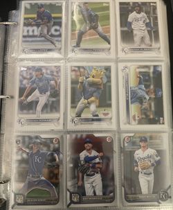 Kansas City Royals 27 Baseball Cards 