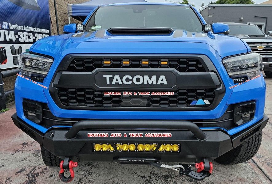 Off-Road Bumper Tacoma Front Bumper Defensa Para Tacoma Accessories Accesorios