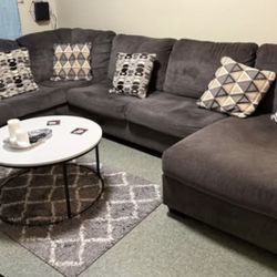 3-Piece Sectional with Chaise.
