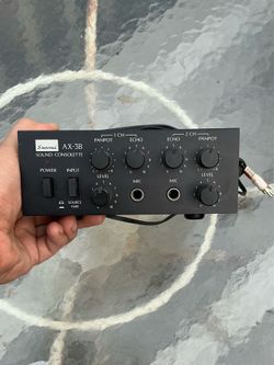 Sansui AX‑3B Sound Consolette – Vintage Echo Mixer