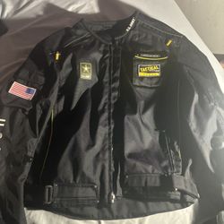 Joe Rocket U.S. Army Motorcycle Jacket w/ Armor – Riding Jacket