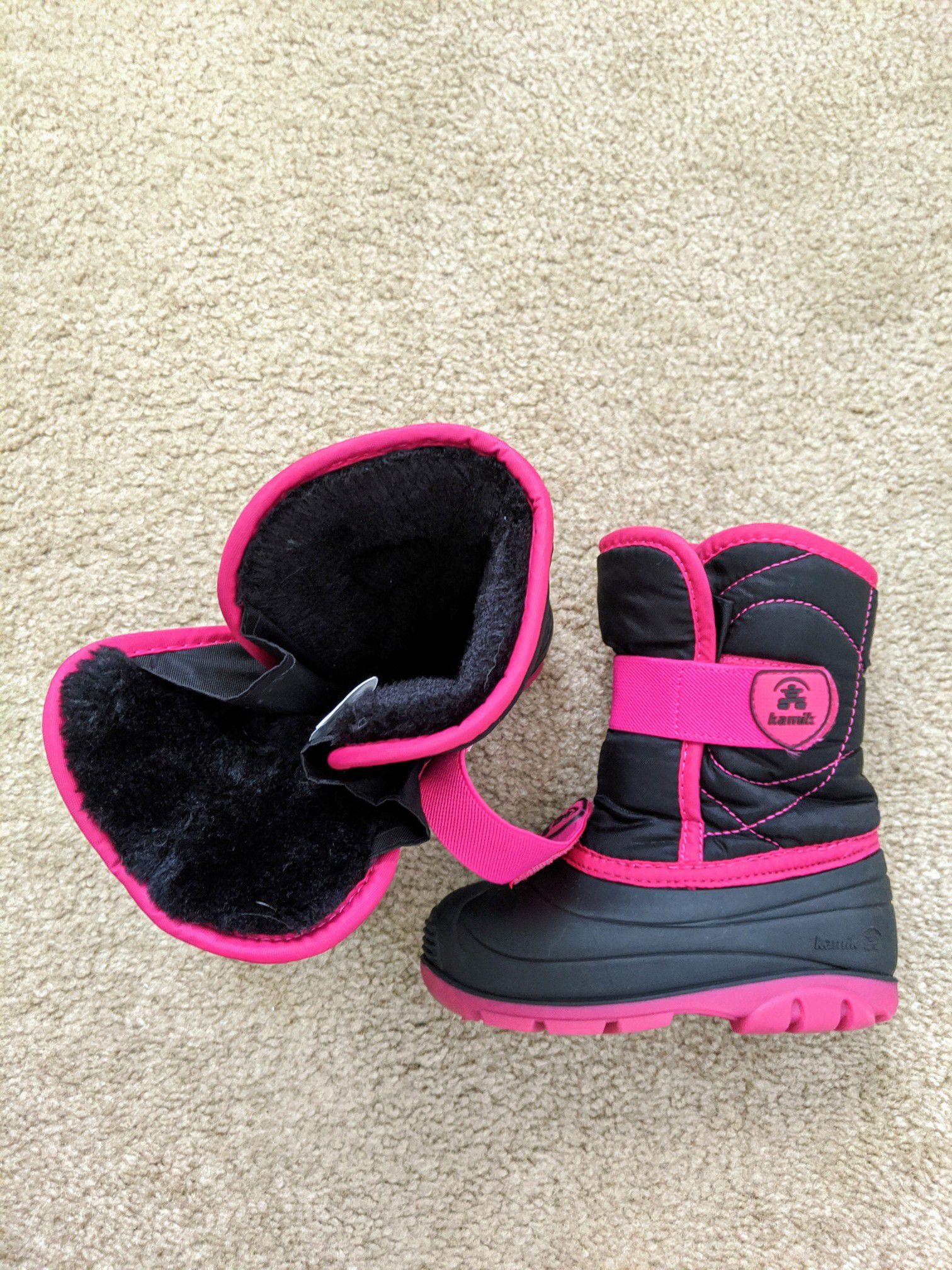 Kamik Toddler Girl Winter Boots Size 9