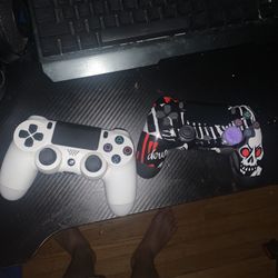 Two PS4 Controllers 
