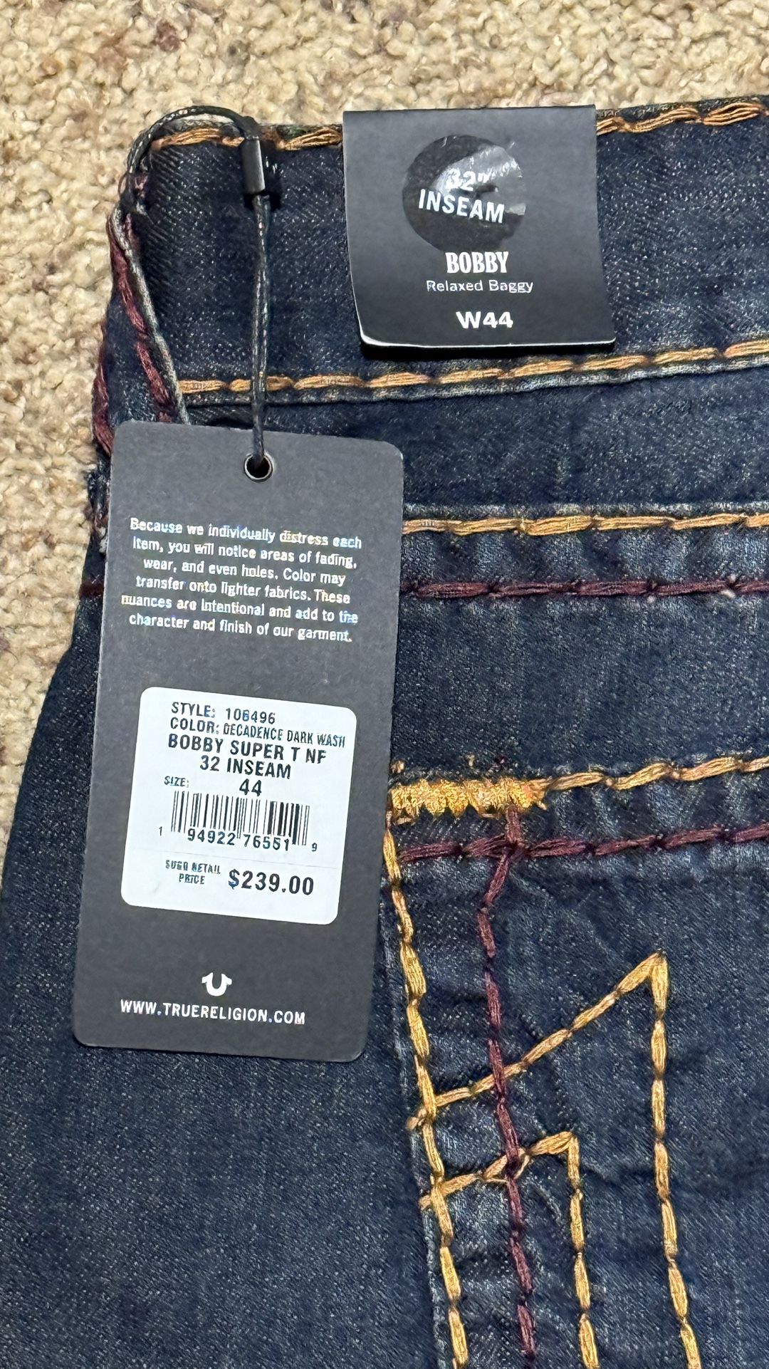 Brand New True Religion Jeans