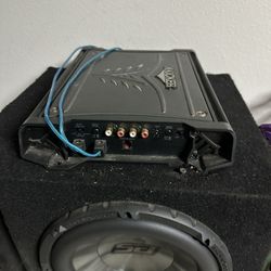 10” Sub And Amp 