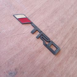 TRD Badge (Toyota)