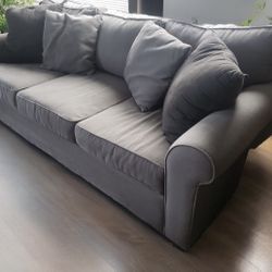 Perfect Condition Grey Couch sofa Delivery 