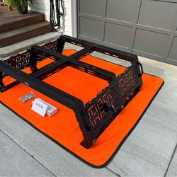 Rivian Overland Bed Rack + Agency 6 Handles