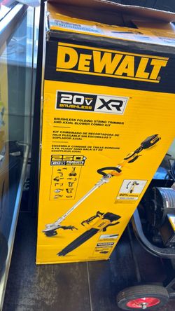 Dewalt trimmer and blower