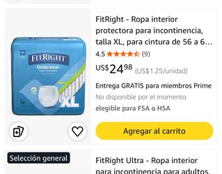Pañales para adulto
