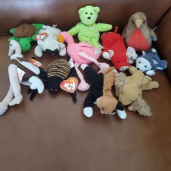 13 Ty Beanie Babies Old All $15 Some New