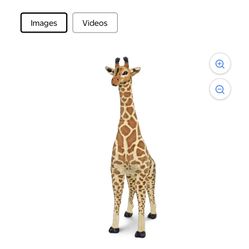 Melissa & Doug Giant Giraffe - Lifelike Plush Stuffed Animal 