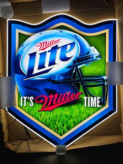 Miller lite light up sign