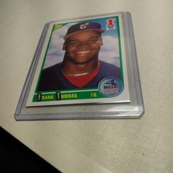 1990 Score Court 663 Frank Thomas Rookie Card