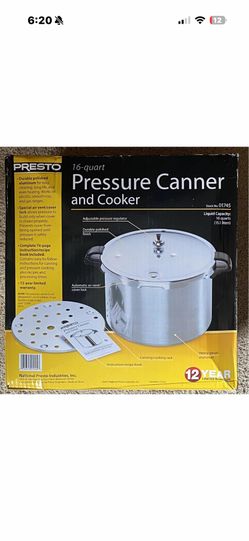 Presto 16-quart Pressure Canner and Cooker