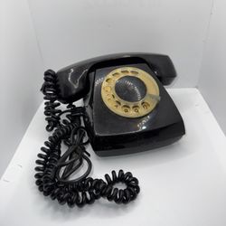 vintage rotary dial telephone from the Soviet Union, 
