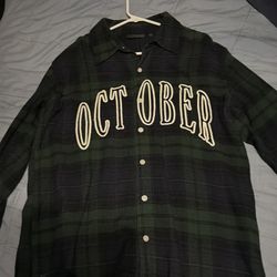 Drake flannel & tour shirt OVO