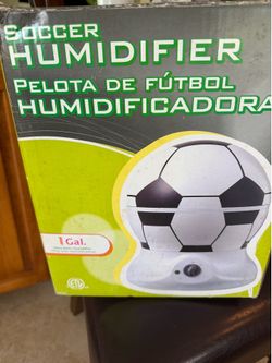 NEW Soccer Gallon Ultrasonic Humidifier for Kids Bedroom / Nursery