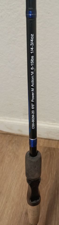 Okuma 6'6" rod and reel combo