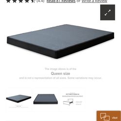 King Size Ashleys New Box Spring 