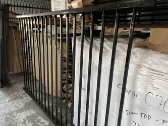 Biasable Steel Fence Panel On Sale 6ft Tall