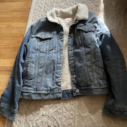 Woman’s Lucky Wool Jean Jacket 